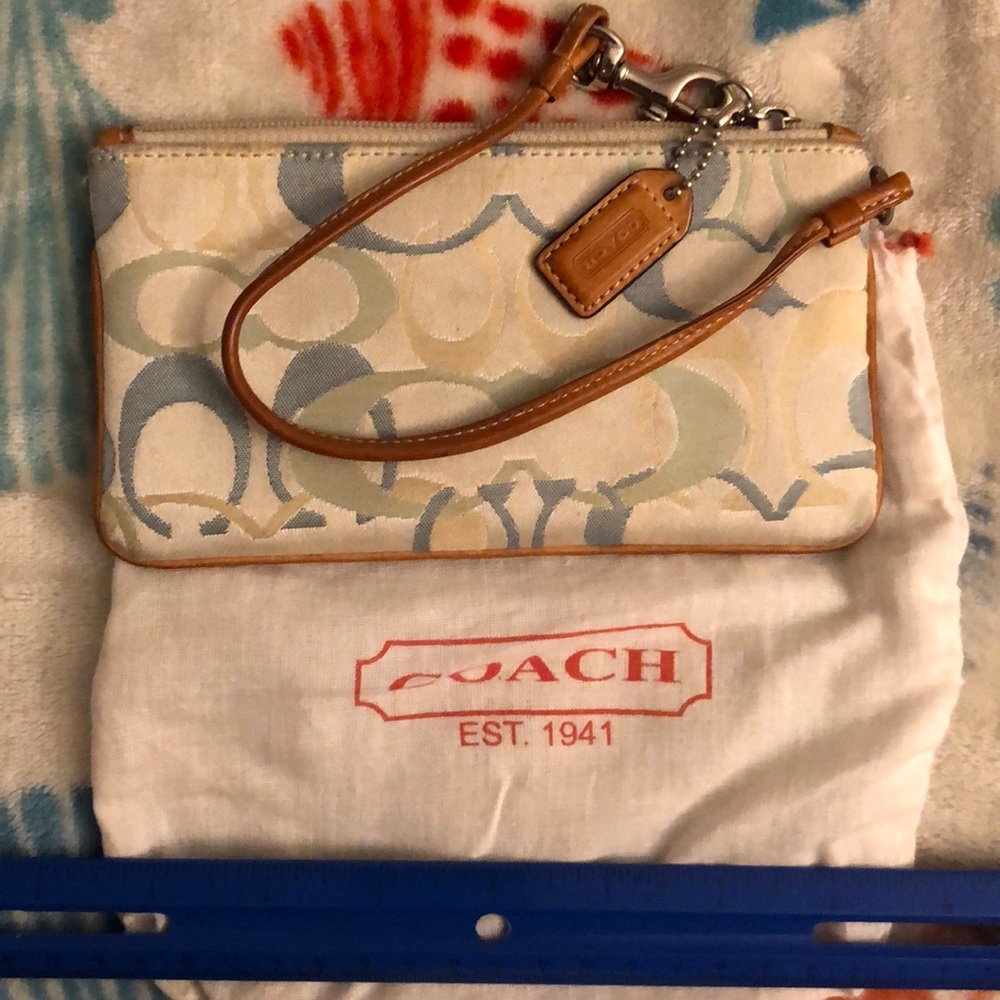 Coach wristlet
